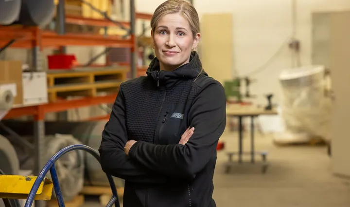 Anna kasvoi harjoittelijasta toimitusjohtajaksi